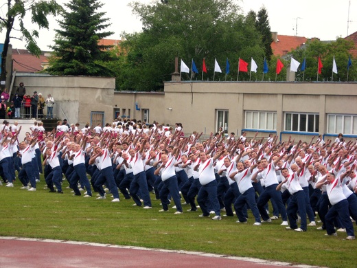 2013 č.318 - Sokol - Roudnice - efektní nástup mužů n- viz vlast