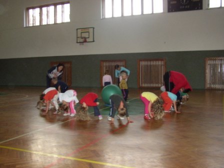 Cviičení dětí ve věku 4-6 let