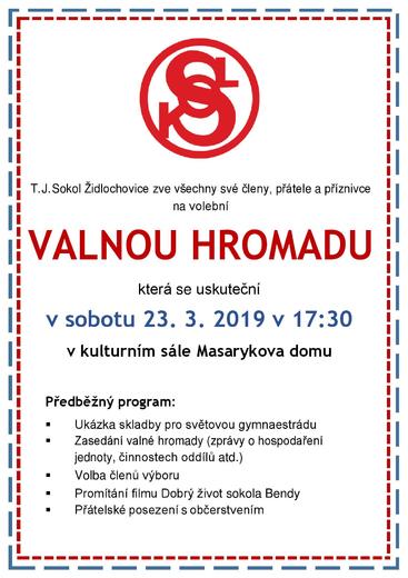 Valná hromada 2019